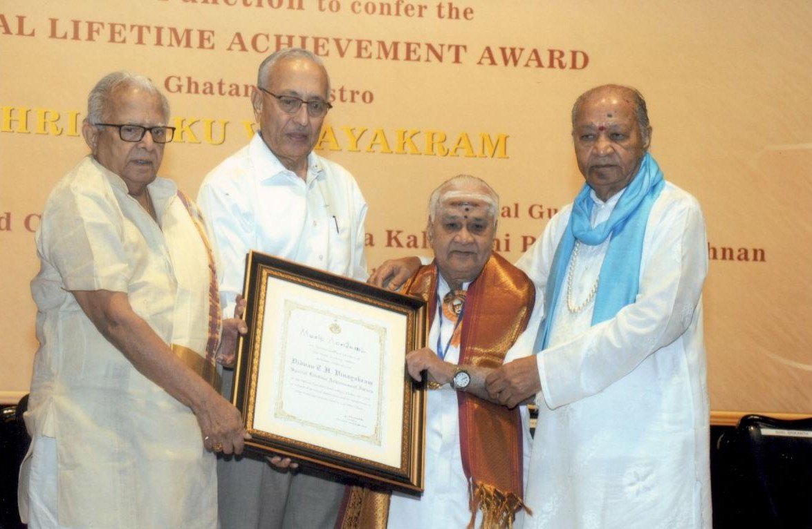 Special Lifetime Achievement Award For T H Vinayakram