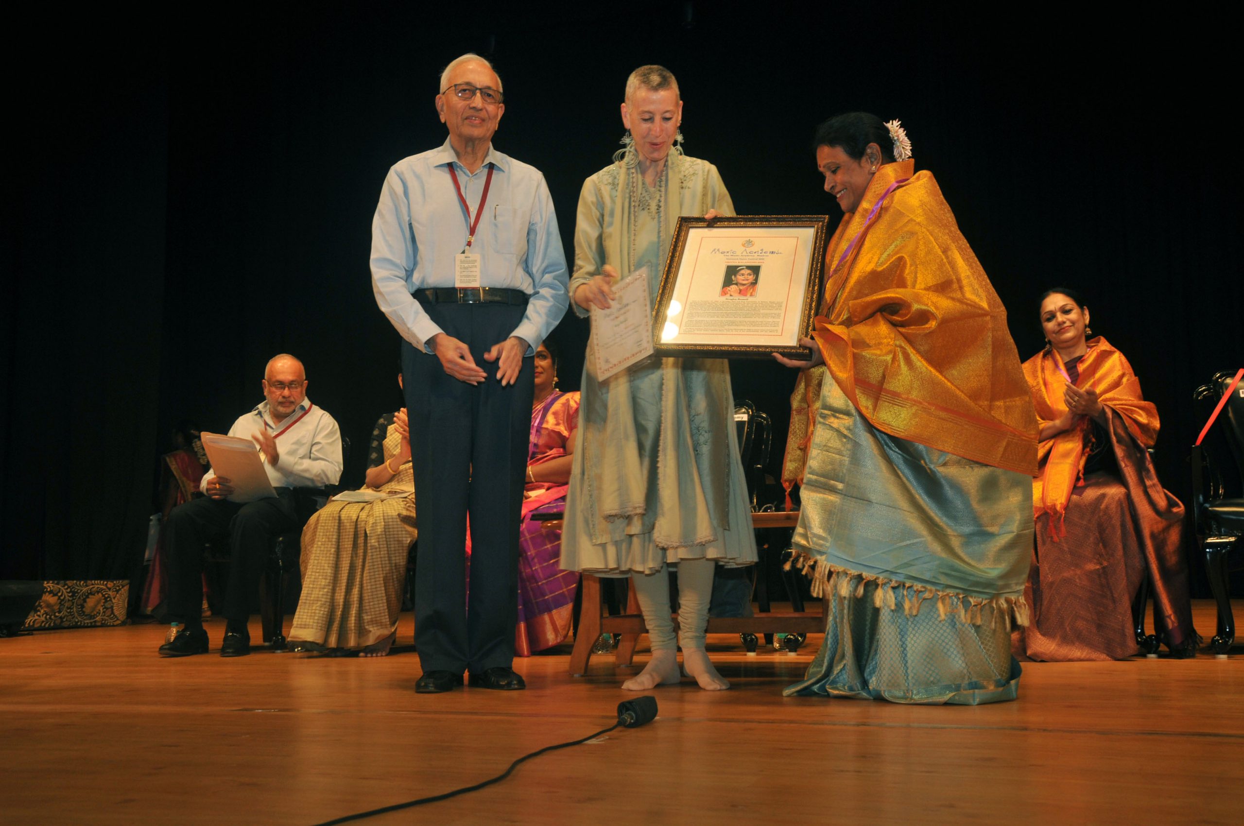 5 Smt Bragha Bessel Nritya Kalanidhi Awardee
