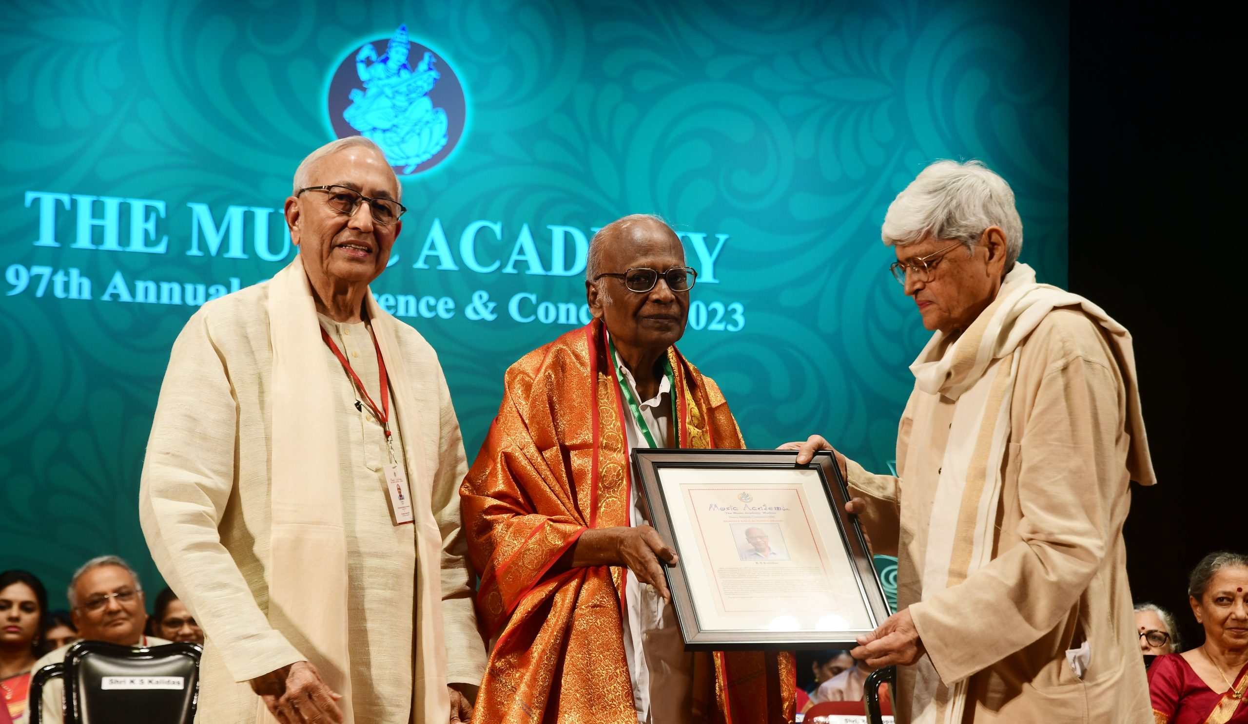 Sangita Kala Acharya Awardee Shri K S Kalidas