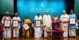 Select recipients of Music Academy awards 2023