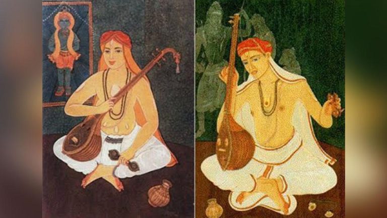 Tyagaraja and Purandaradasa